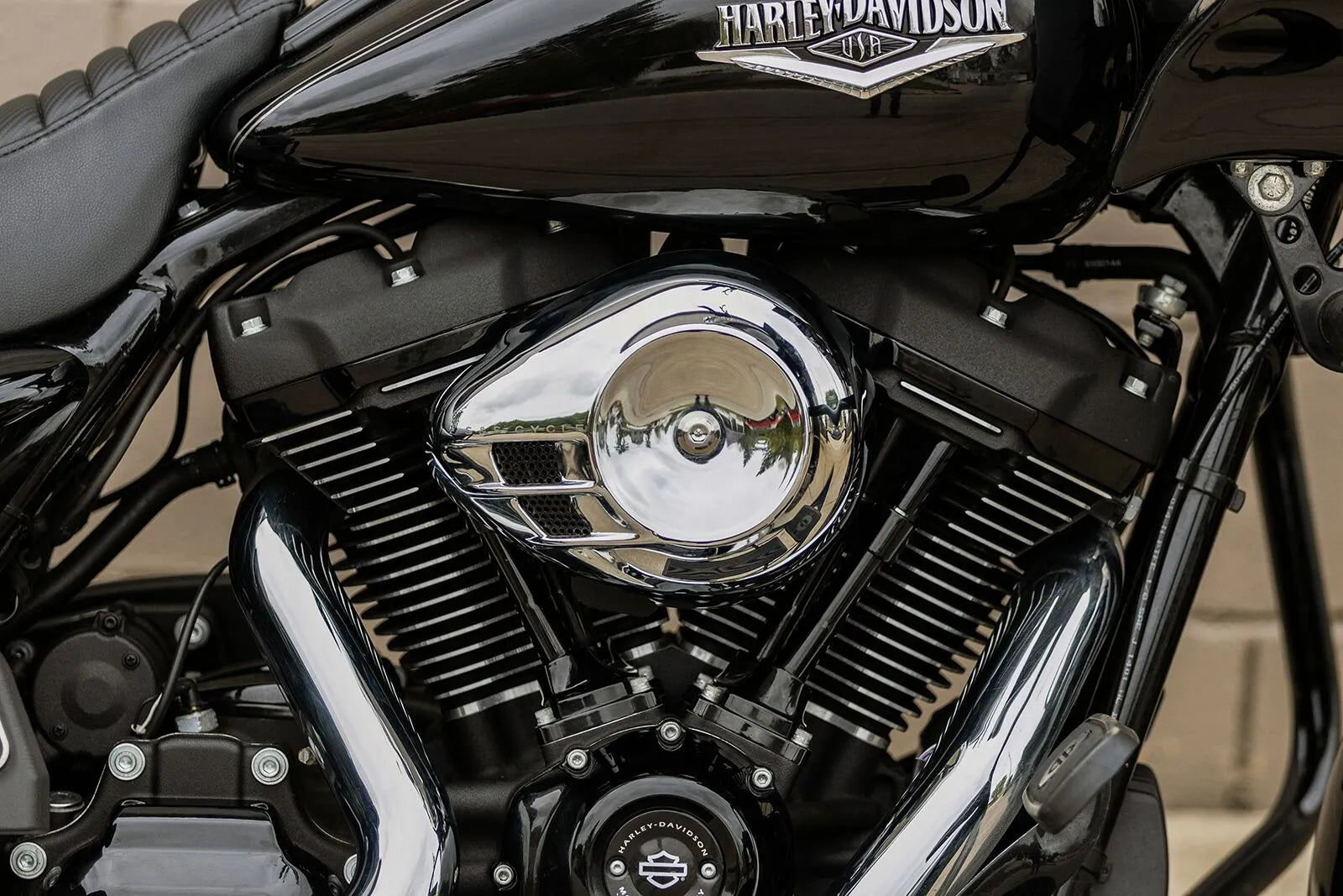 S&s Cycle Stealth Air Cleaner Cover Chrome