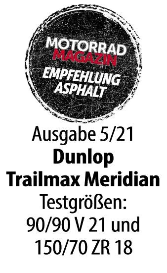 Dunlop Trailmax Meridian Tire 130/80-17 Rear