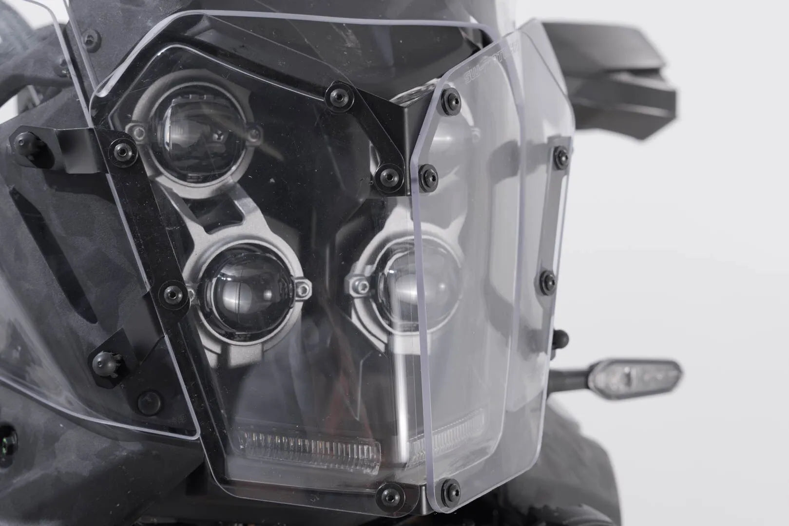 Sw-motech Headlight Guard - Steel & Makrolon
