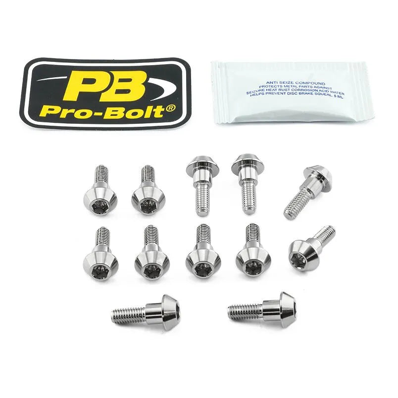 Pro Bolt Befestigungsbolzen-Satz für Bremsscheiben aus Edelstahl