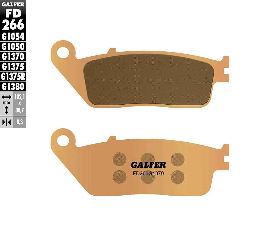Galfer Hh Sintered Brake Pads - High Performance - Front & Rear
