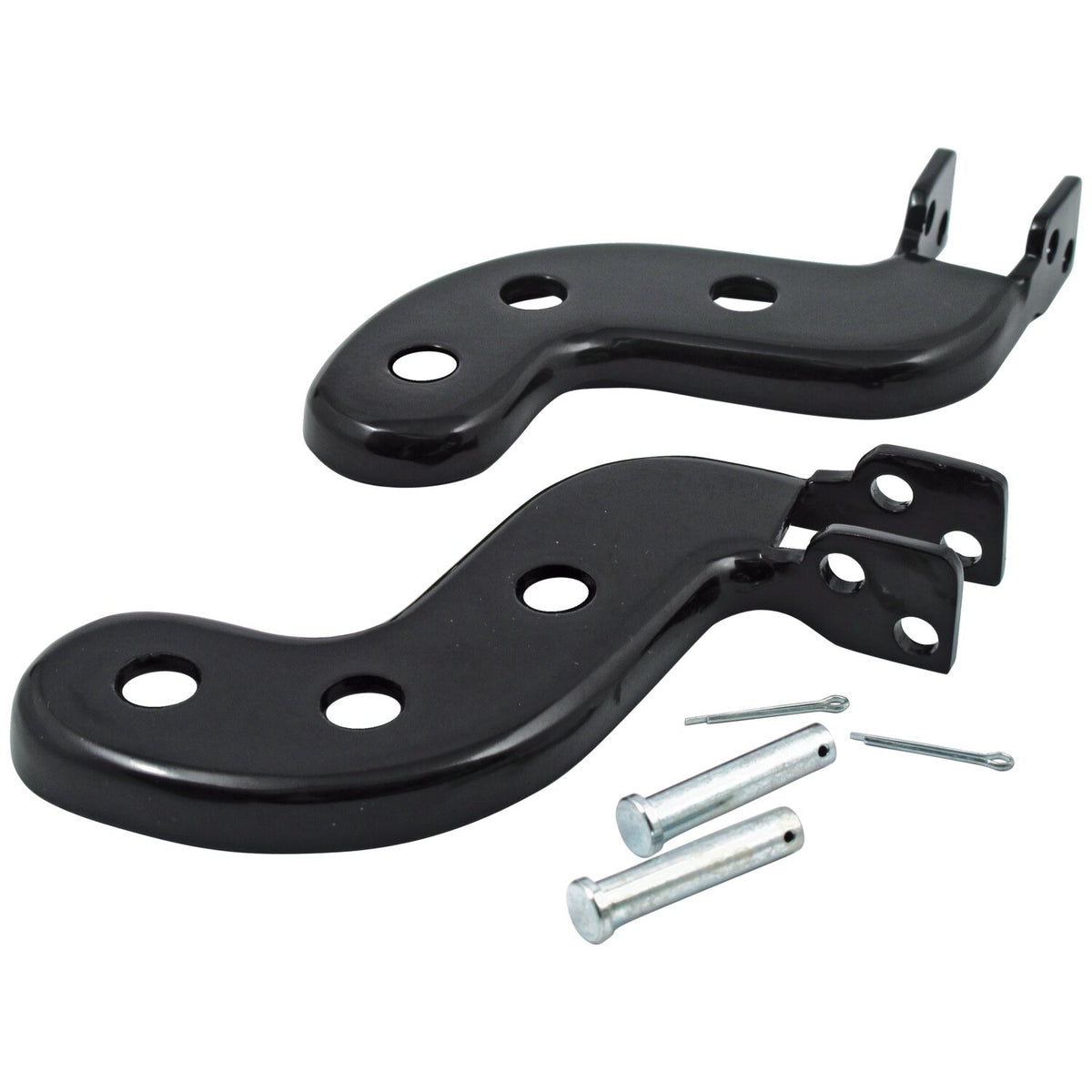 MCS Passenger foot peg bracket kit - Black