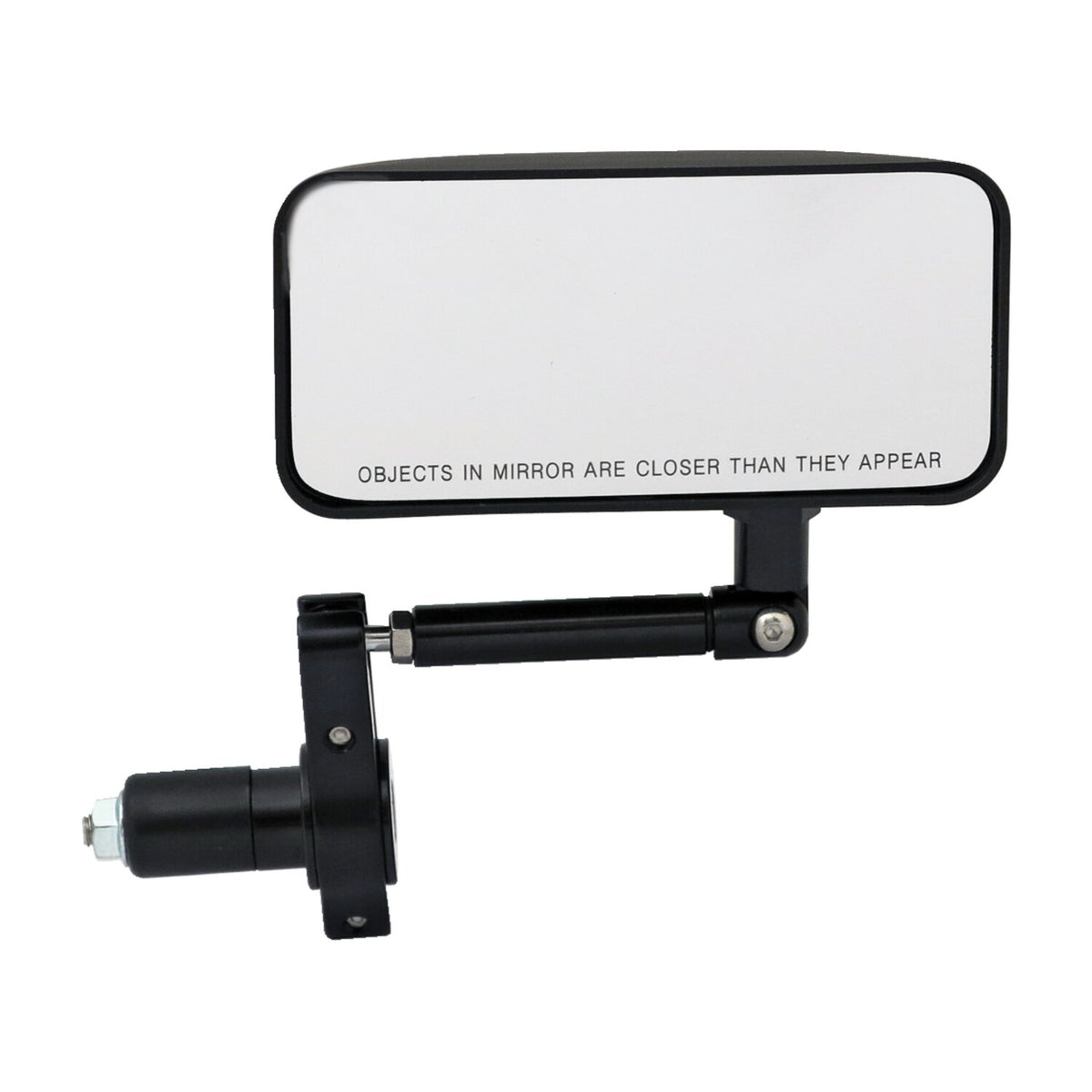 MCS Convex in-bar mirror set rectangular - Black