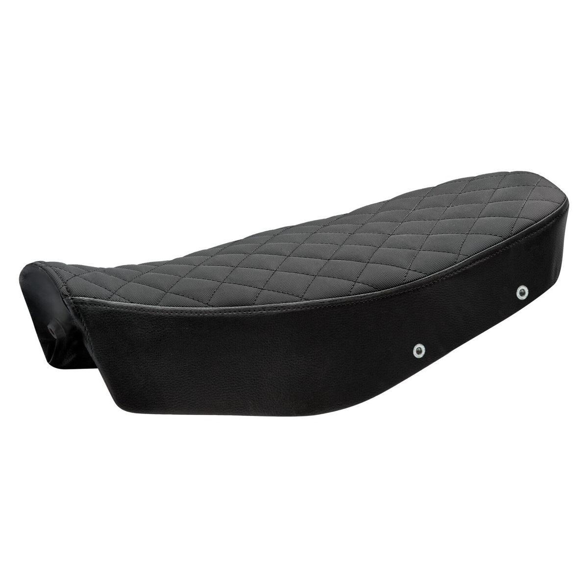 C-Racer Scrambler seat - Black pleated