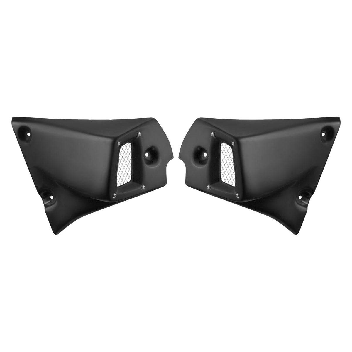 C-Racer front side covers - Black