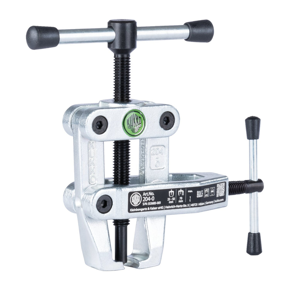 Kukko 'Cobra' puller with side clamp - 2 arms