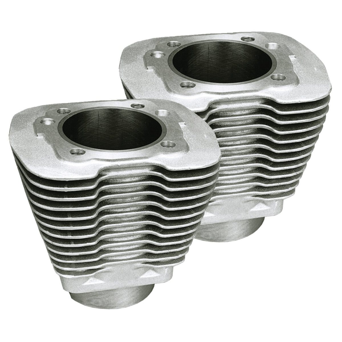 S&S 3-1/2" bore replacement Evo cylinder set - Black