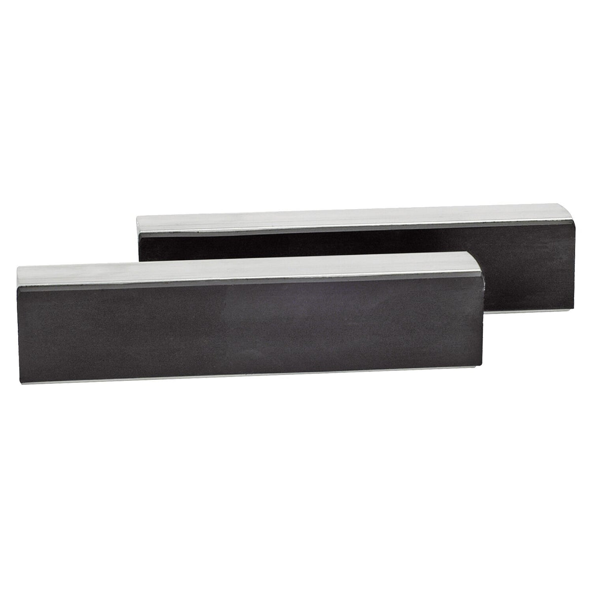 Kukko aluminum magnetic vice jaws - Rubber