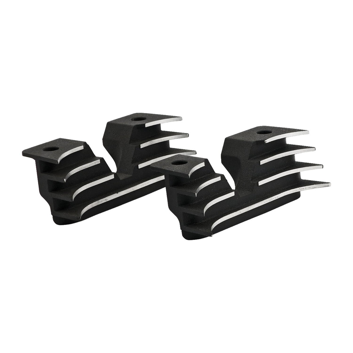 MCS Head bolt bridge cover set - Finned black