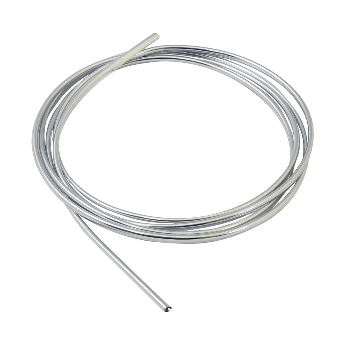 MCS Edge strip 10ft - (10 meter) roll - Chrome - 10 stk