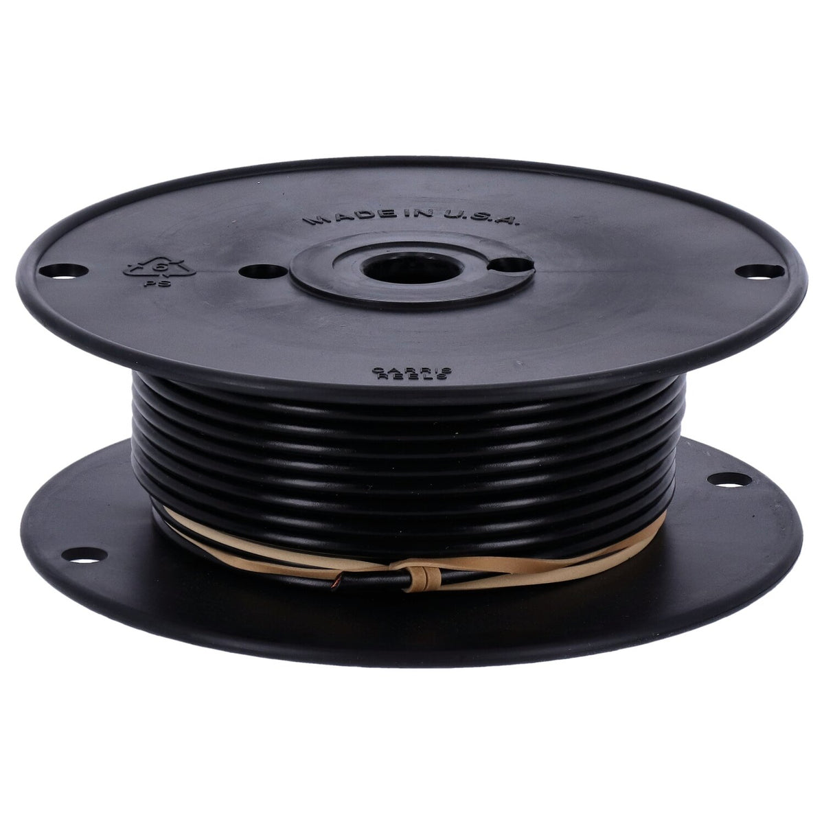 Standard Wire on spool 10 gauge - 100 ft - Black - 100 stk