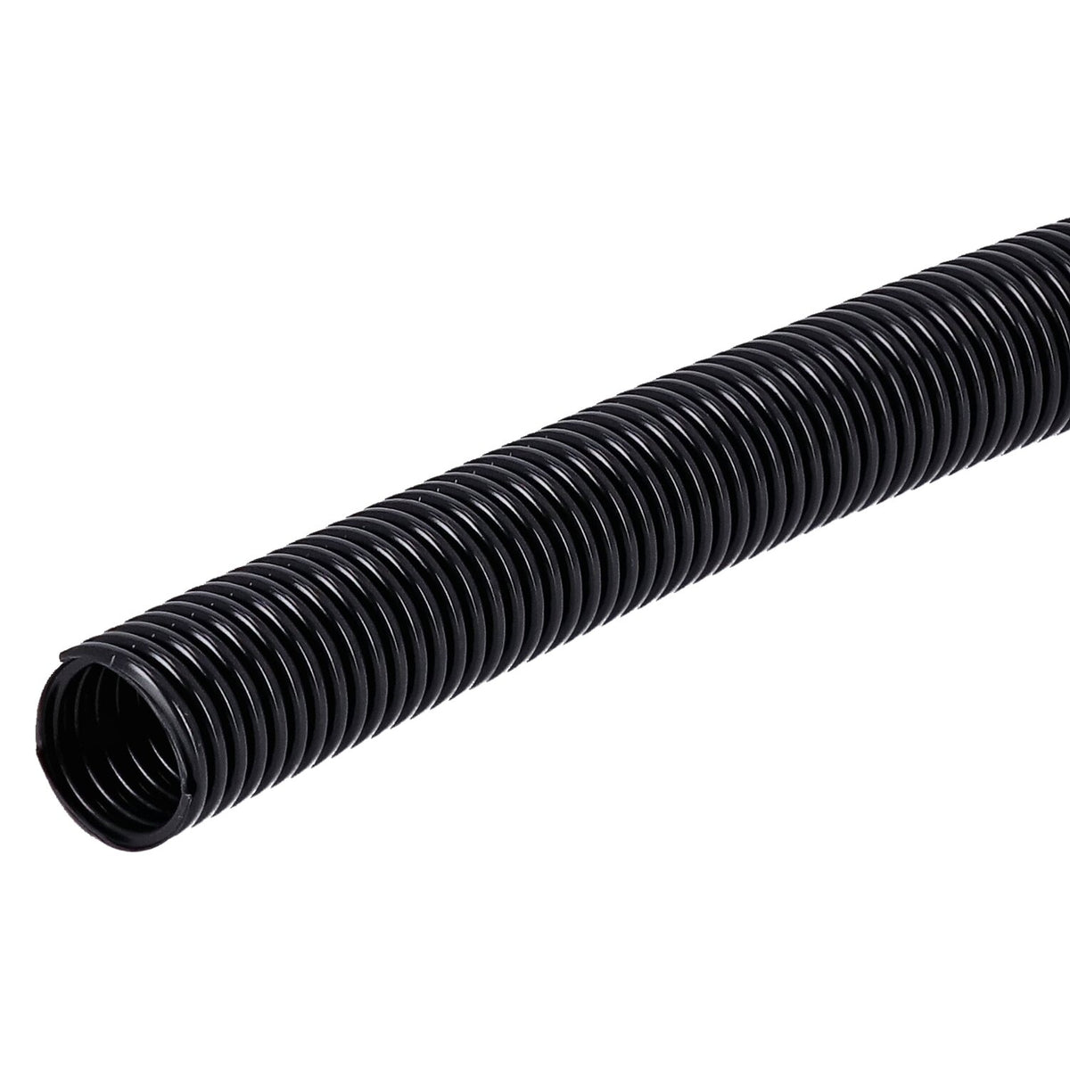 Standard PVC split wiring loom - 50ft 3/4" I.D - (19mm) - Black - 50 stk