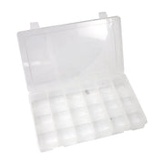 Standard Co Universal 18 compartment storeage box plastic
