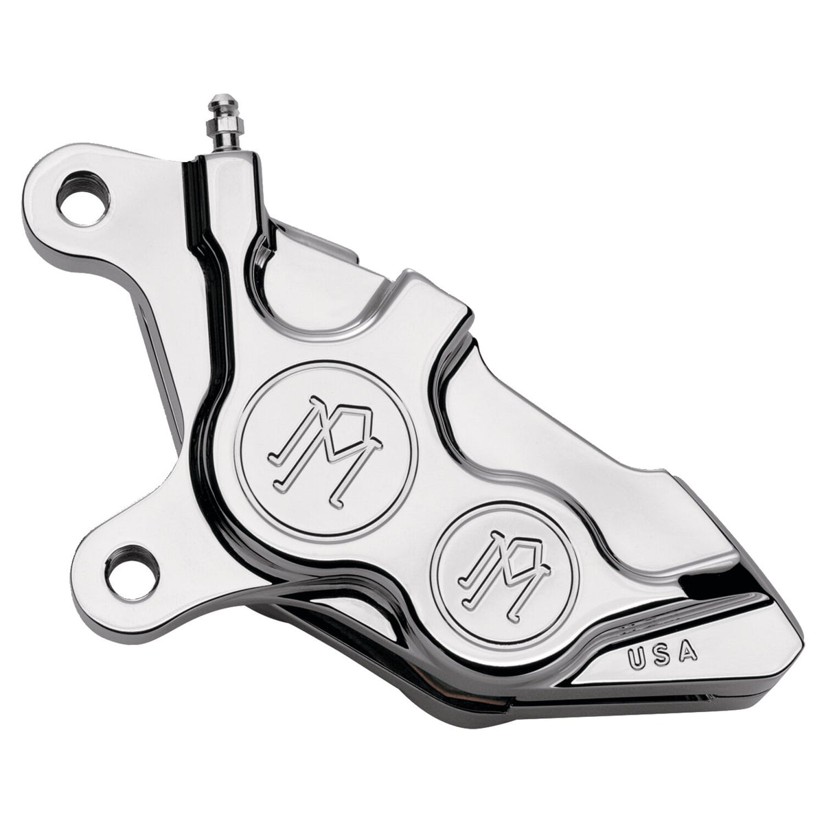 Performance Machine 4-p 137x4b caliper - Bolt-on 11.5" left front - Polished