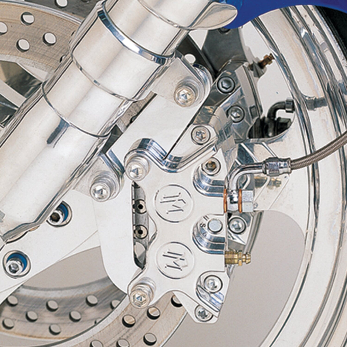 Performance Machine Caliper bracket 11.5" front left - Polished
