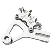 Performance Machine Rear 4-p caliper bracket 11.5" - Chrome