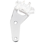 Performance Machine Rear 4-p caliper bracket 10" - Chrome