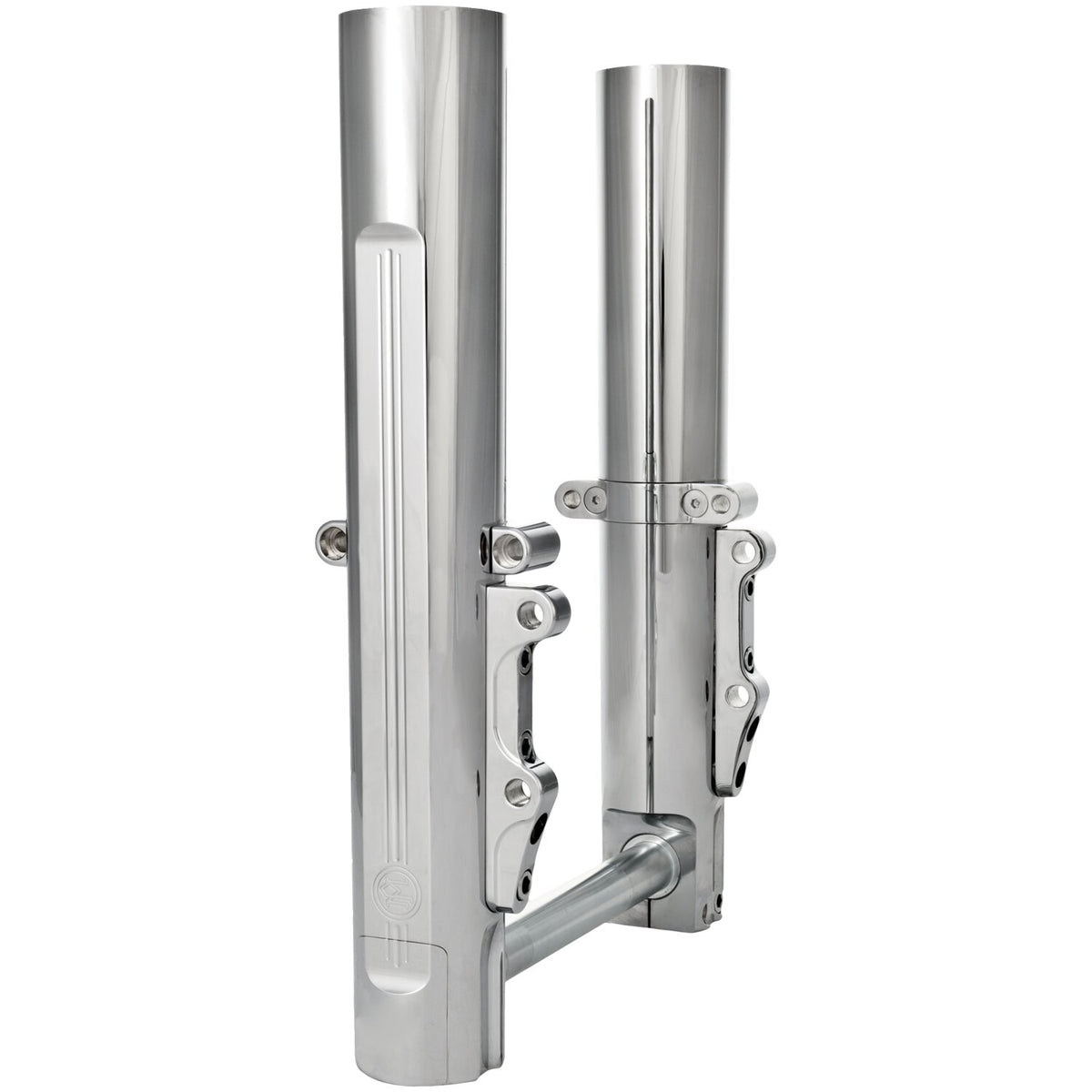 Performance Machine Lower leg assembly dual disc - Chrome