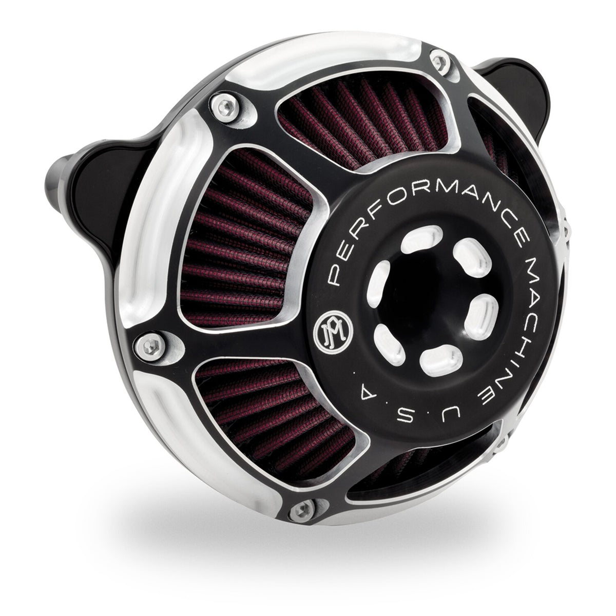 Performance Machine 'Max HP' air cleaner kit - Black CC