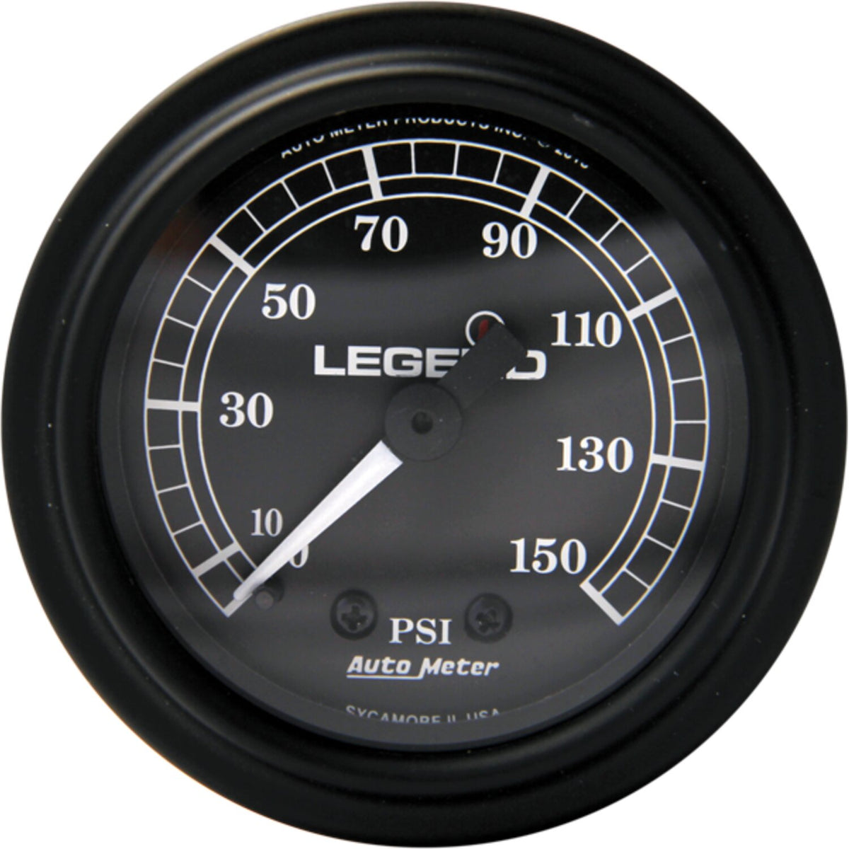 Legend Air Suspension Air gauge black