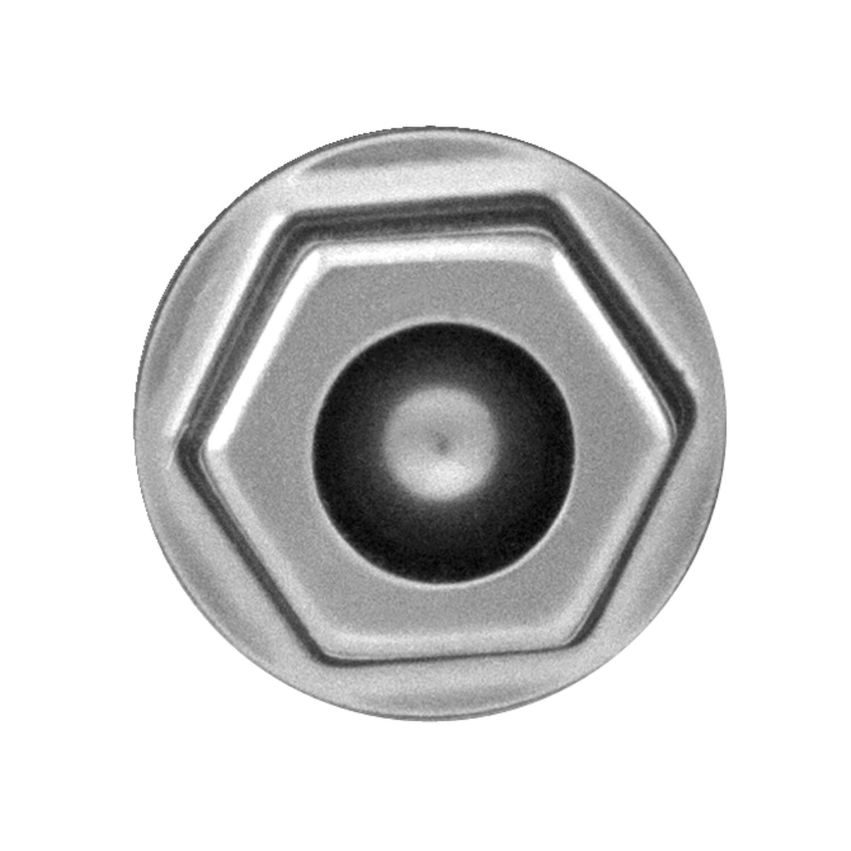 Performance Machine Center bolt for vintage 4-p calipers - Chrome