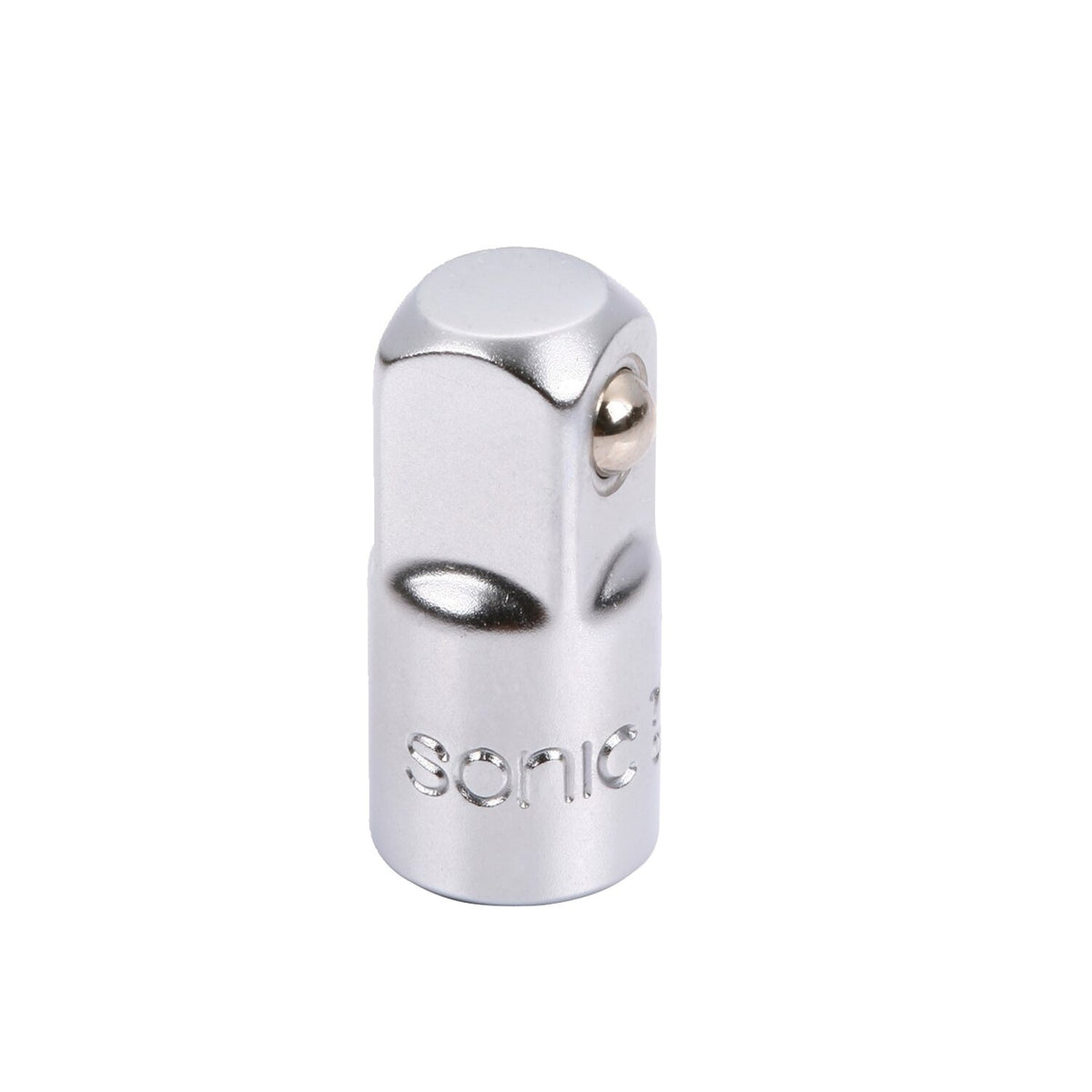 Sonic socket adapter 1/4" female to 3/8" male