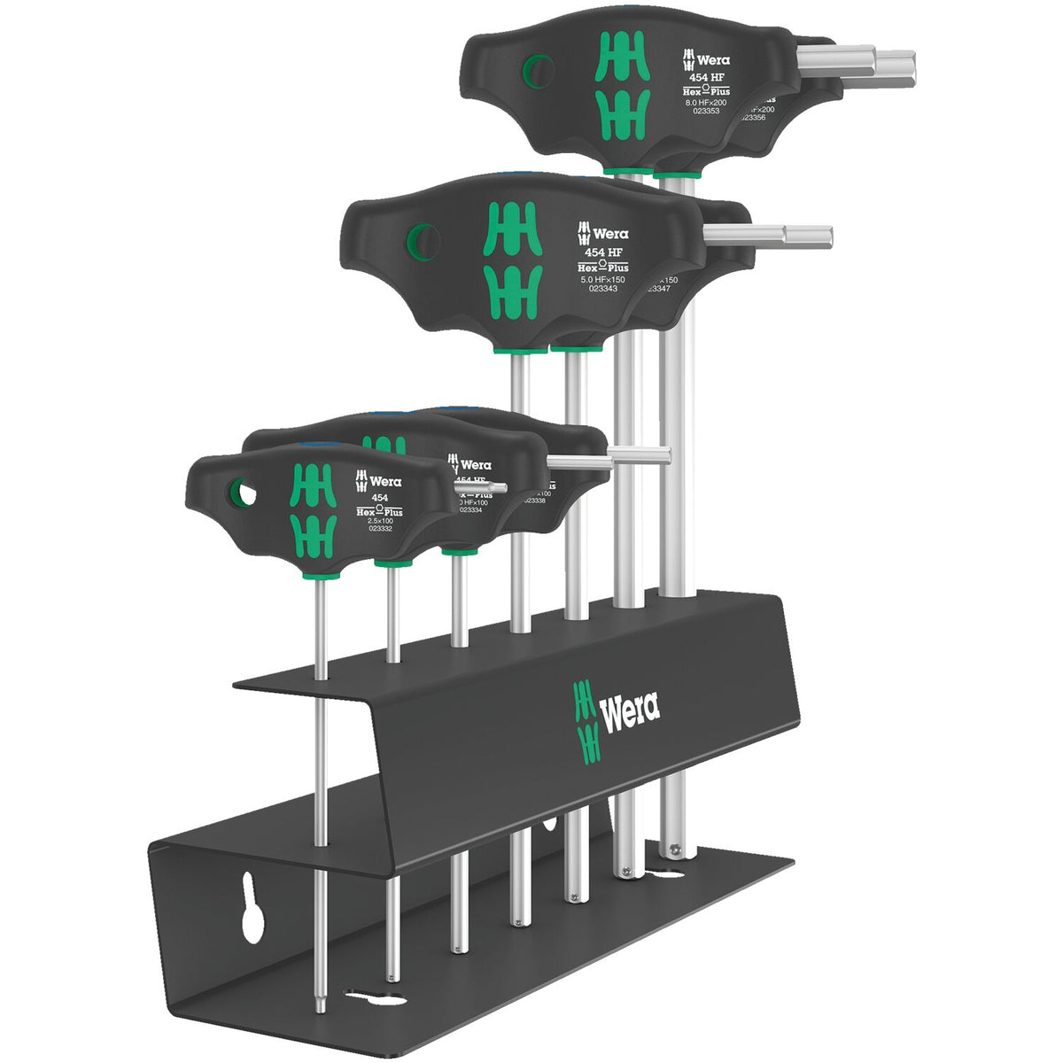 Wera screwdriver set T-handle Hex plus metric 7 pieces