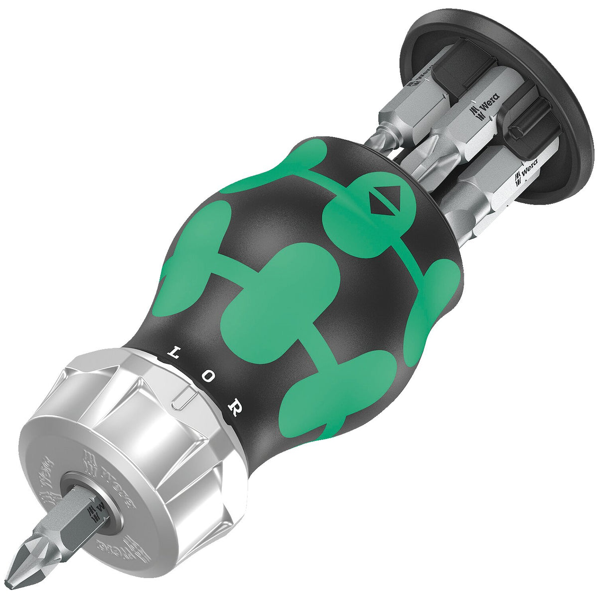 Wera Kraftform Kompakt Stubby magazin with rachet