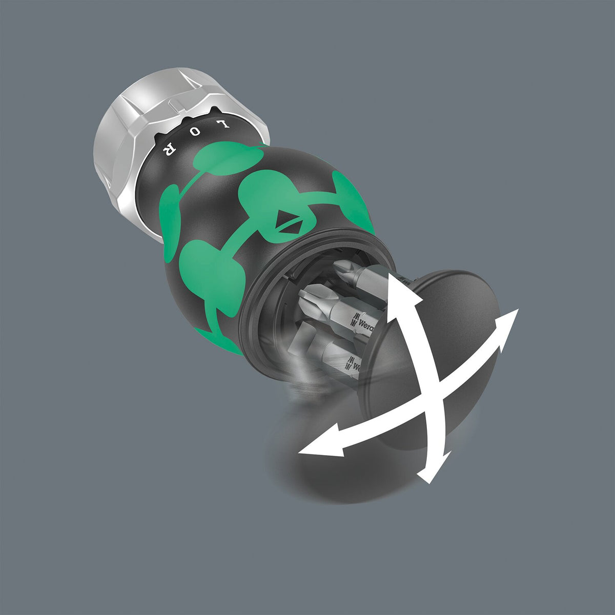 Wera Kraftform Kompakt Stubby magazin with rachet