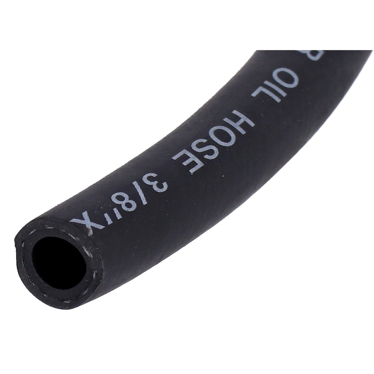 MCS black neoprene oil line hose 9.5mm (3/8") - 25 stk