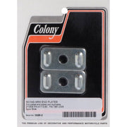Colony swingarm end caps - Zinc