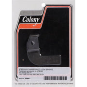 Colony steering damper rod lock spring