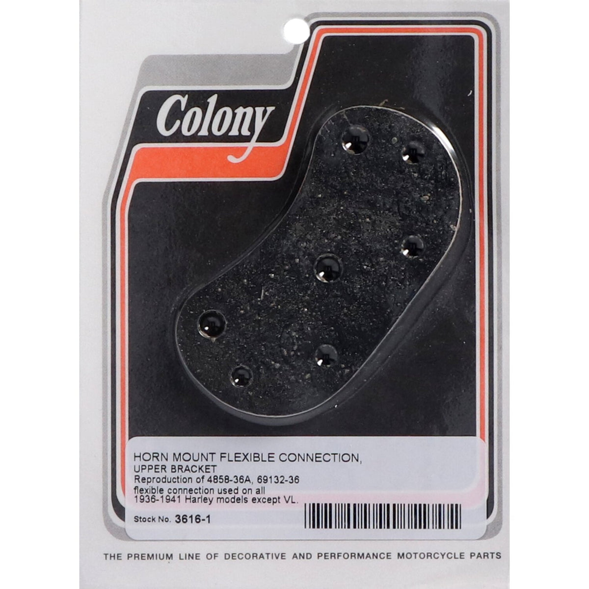 Colony horn mount flexible connection upper bracket