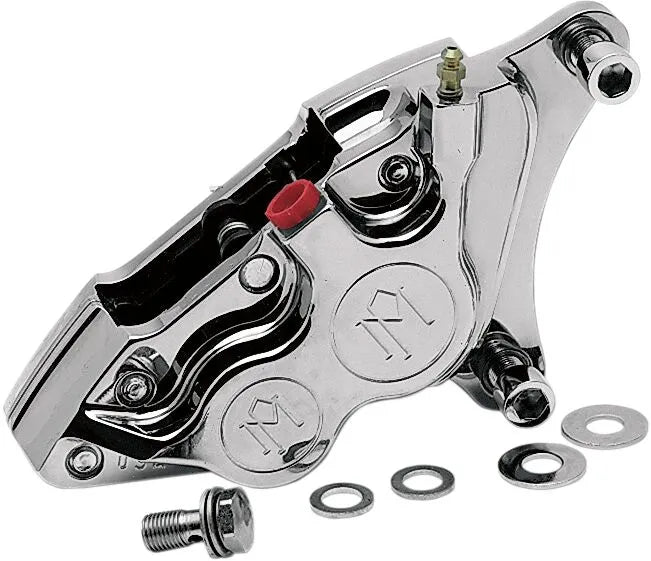 Performance Machine Vierkolben-Bremssattel Für Vorne Links