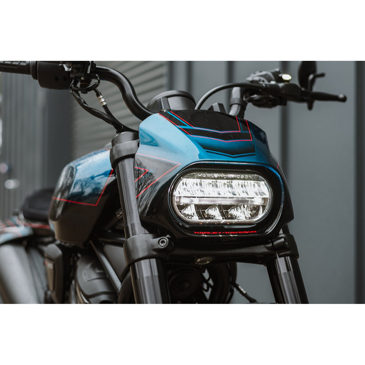 Killer Custom 'Street Warrior' headlamp fairing mask