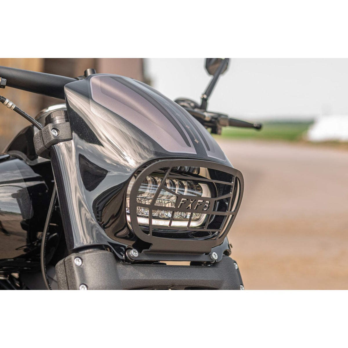 Killer Custom 'Aggressor' headlamp fairing grill