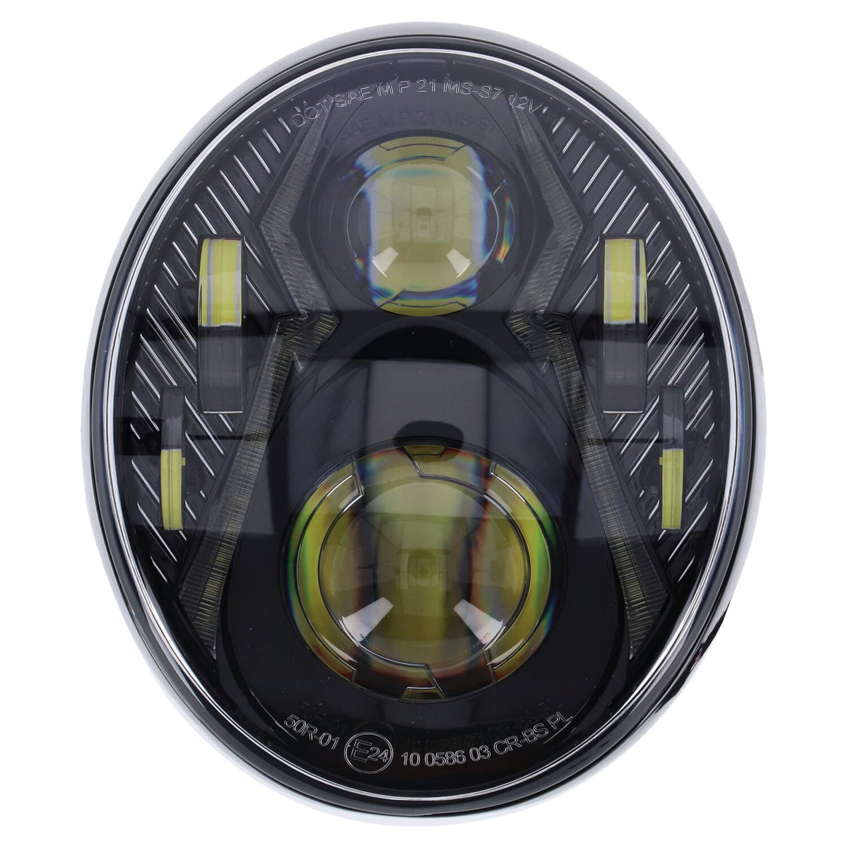 MCS Bright LED breakout headlamp unit - Black