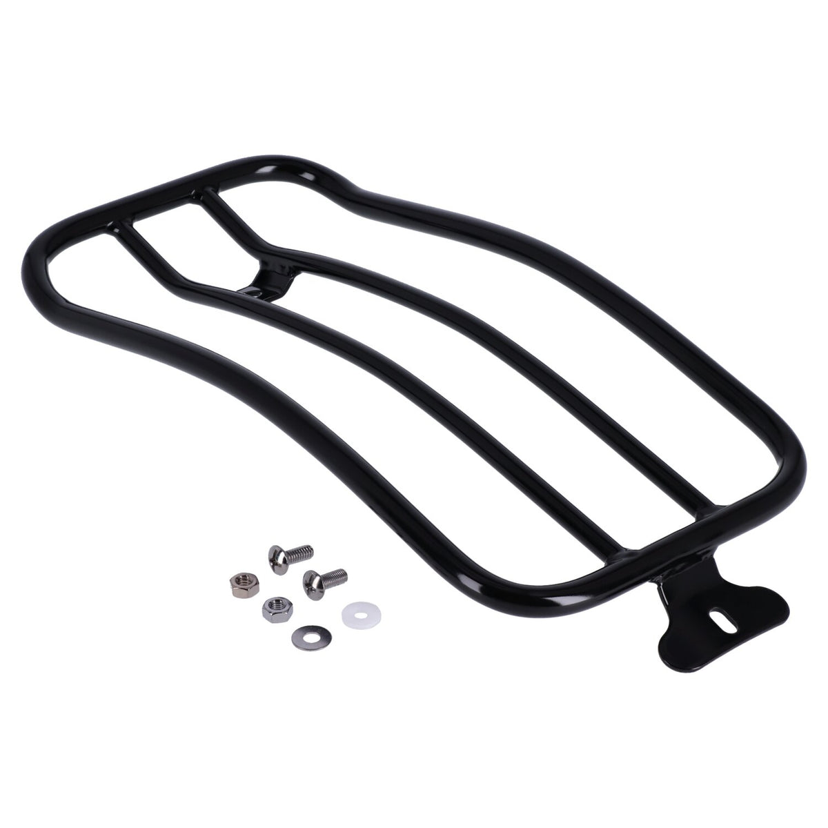 MCS Solo seat luggage rack 7" - Black