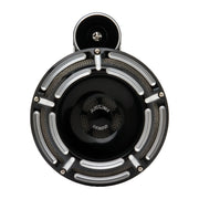 Arlen Ness billet horn kit Slot Track - Black CC