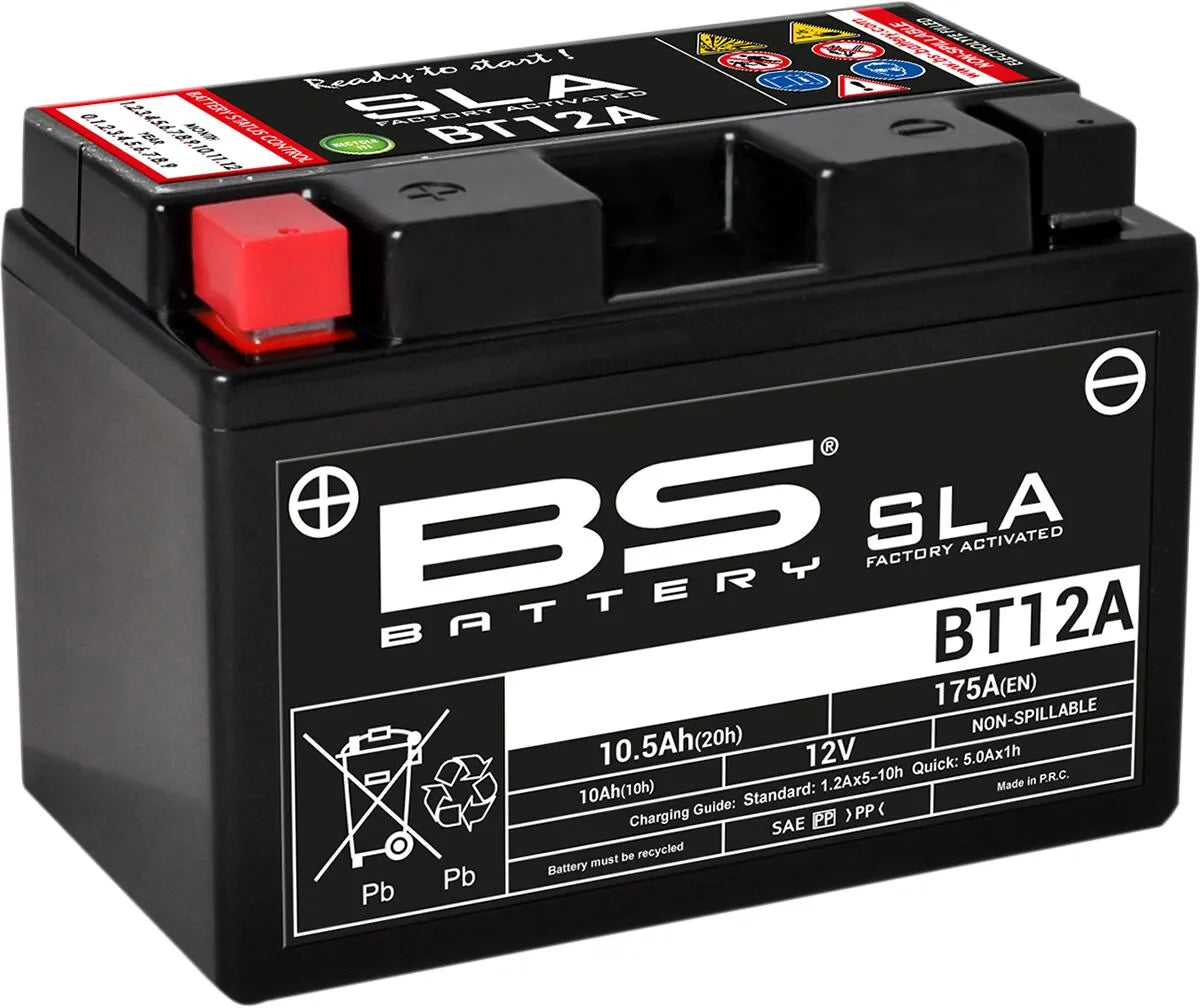 Bs Battery Agm 12v 10ah - Maintenance-free Battery