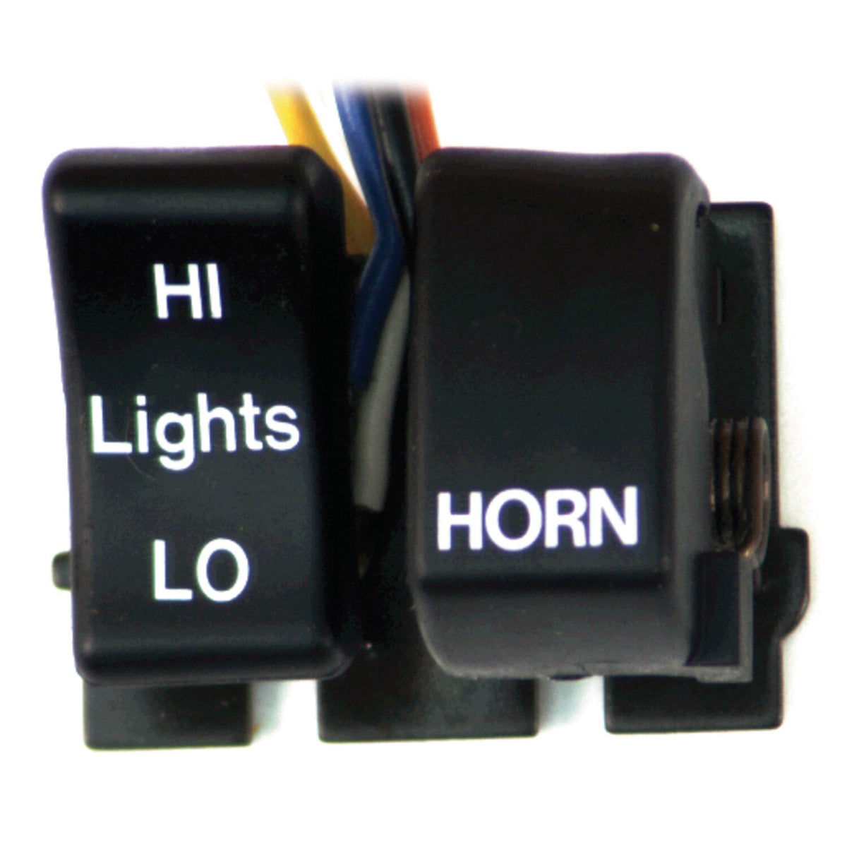 MCS Hi/Low/horn handlebar switch set - Black