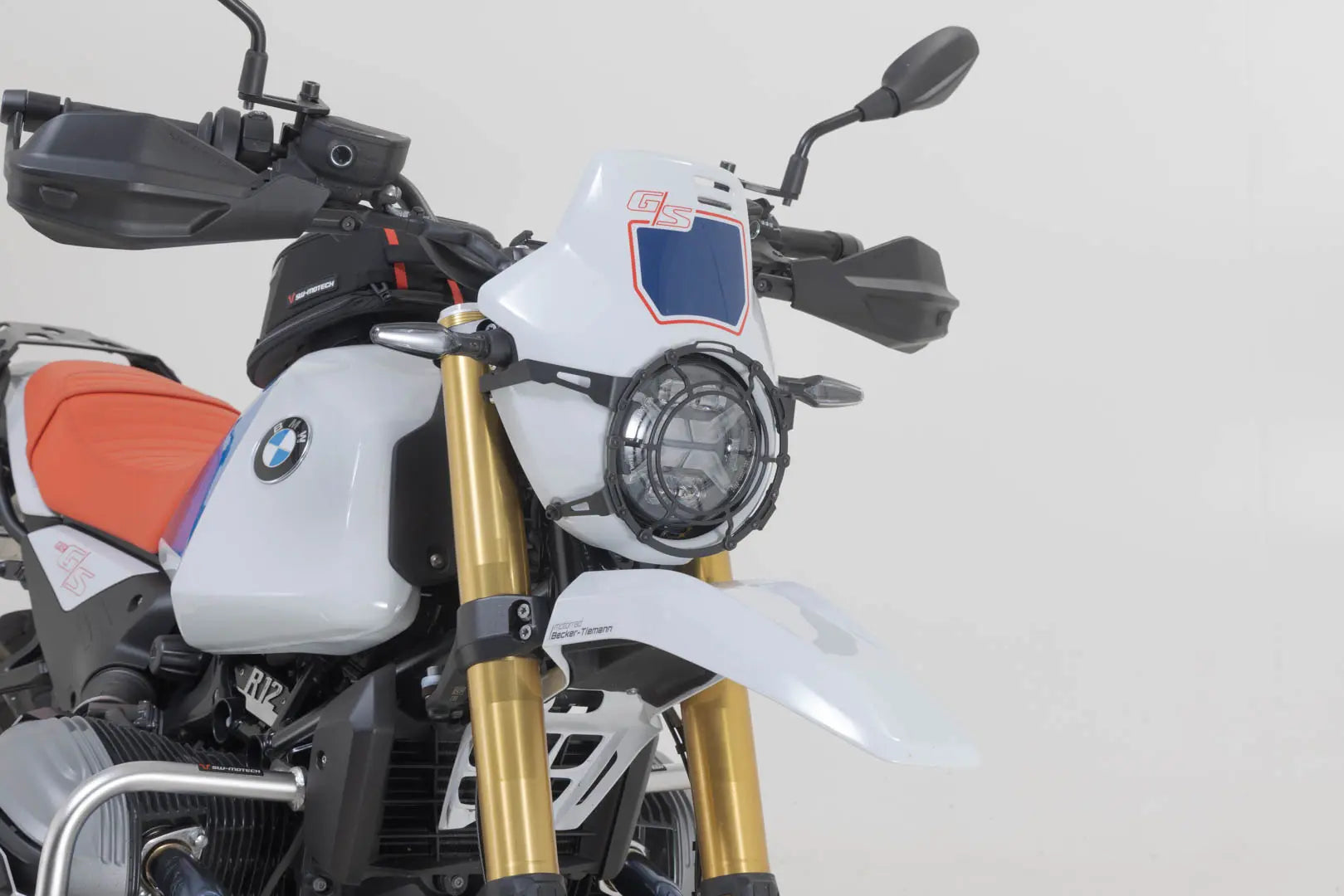 Sw-motech Headlight Guard - Steel & Makrolon
