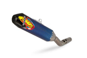 Fmf Factory 4.1 Rct Slip-on Schalldämpfer Titan Eloxiert Blau