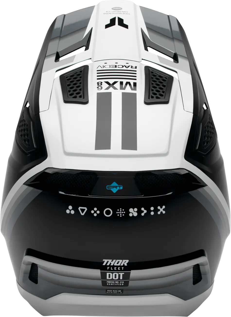 Thor Fleet Defy Helmet Black/White