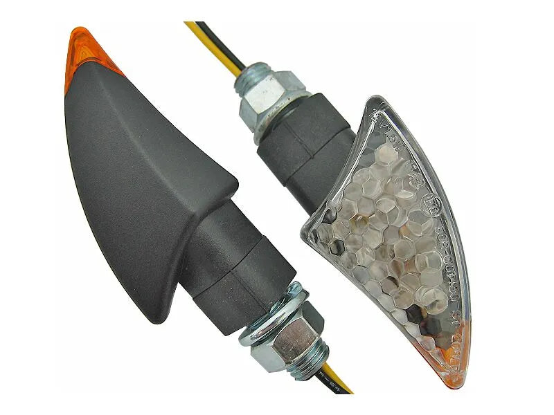 K&s Technologies Universal Marker Lights - Black/clear