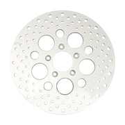MCS Brake rotor L/R front 11.5" drilled stainless