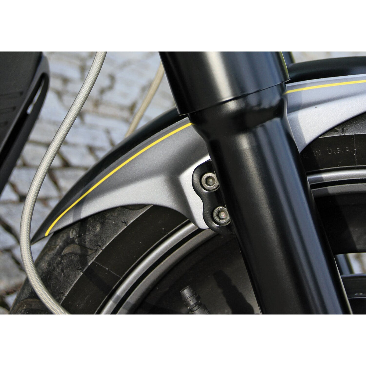 Cult-Werk front fender bolt kit - Black - 4 stk