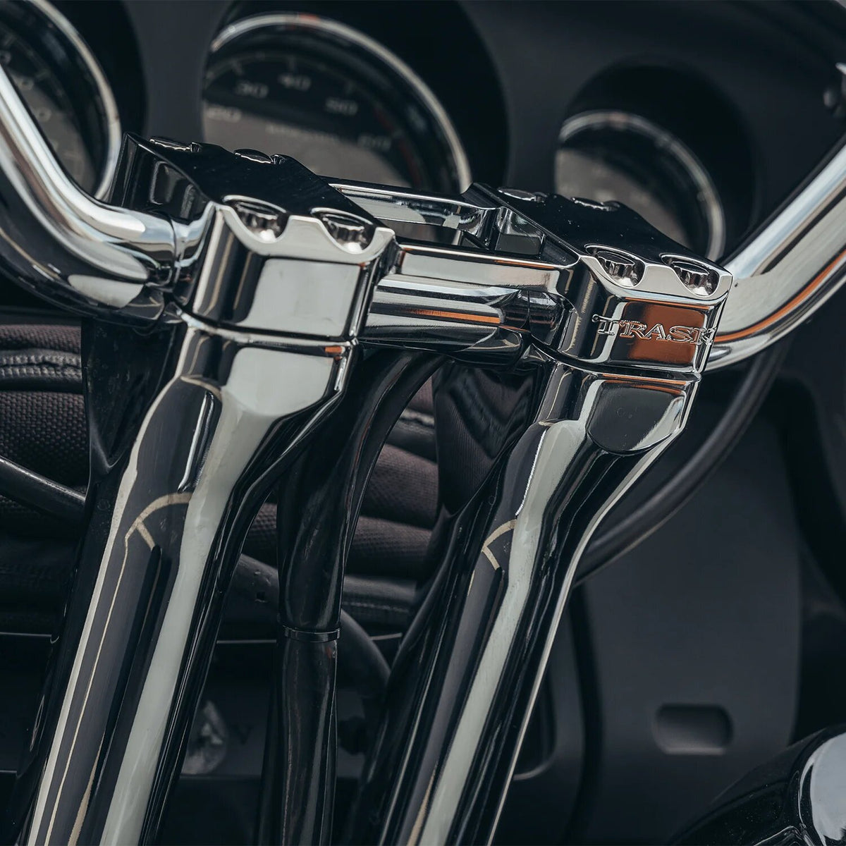 Trask Performance Trask Assault risers 8" - Chrome