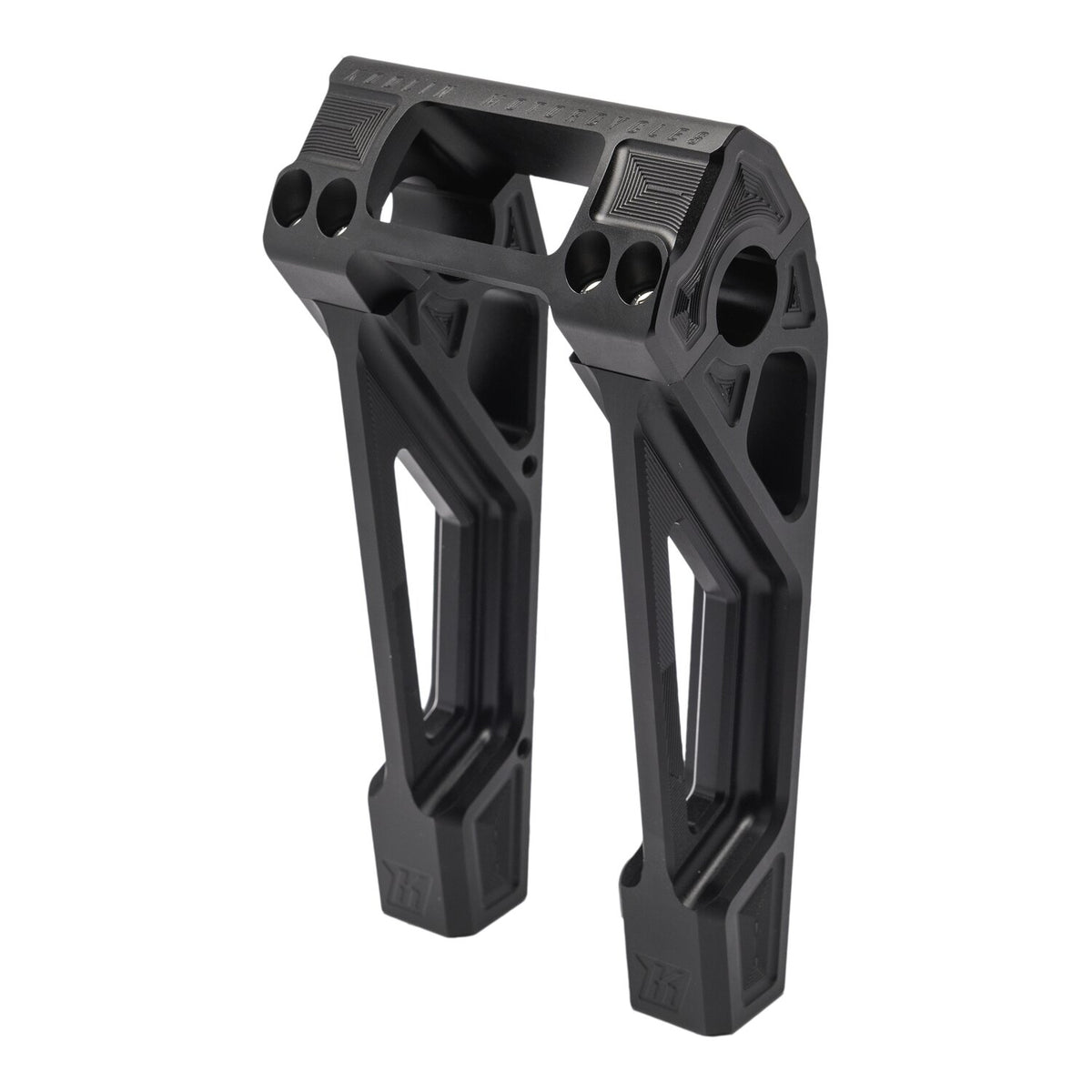 Kodlin Fastback risers for OEM digital speedo - 8" - Black