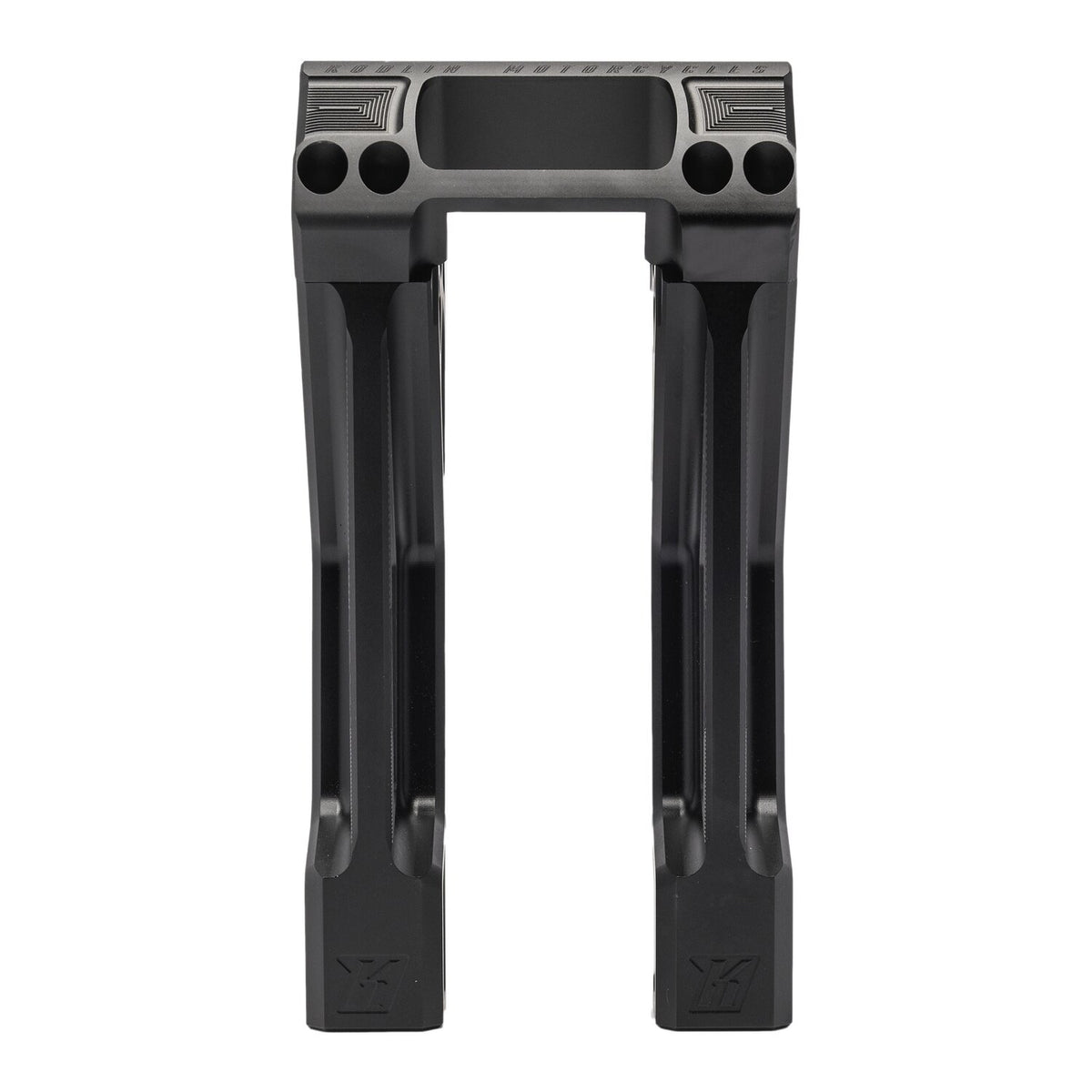 Kodlin Fastback risers for OEM digital speedo - 8" - Black